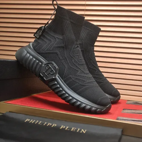 Replica Philipp Plein PP Boots For Men #1399553 $108.00 USD for Wholesale