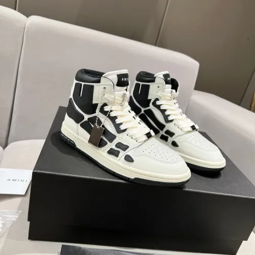 Replica Amiri High Tops Shoes For Men #1399582 $108.00 USD for Wholesale