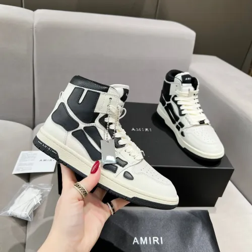 Replica Amiri High Tops Shoes For Men #1399582 $108.00 USD for Wholesale