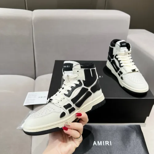 Replica Amiri High Tops Shoes For Men #1399582 $108.00 USD for Wholesale