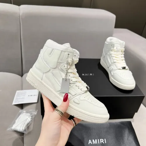 Replica Amiri High Tops Shoes For Men #1399588 $108.00 USD for Wholesale