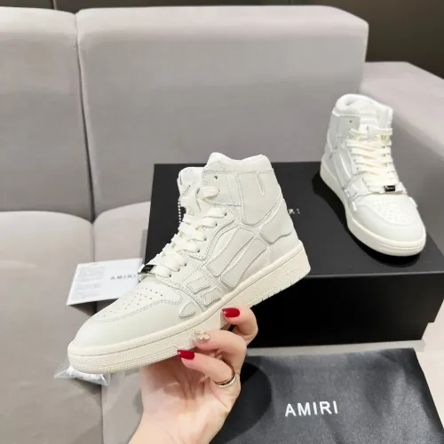 Replica Amiri High Tops Shoes For Men #1399588 $108.00 USD for Wholesale