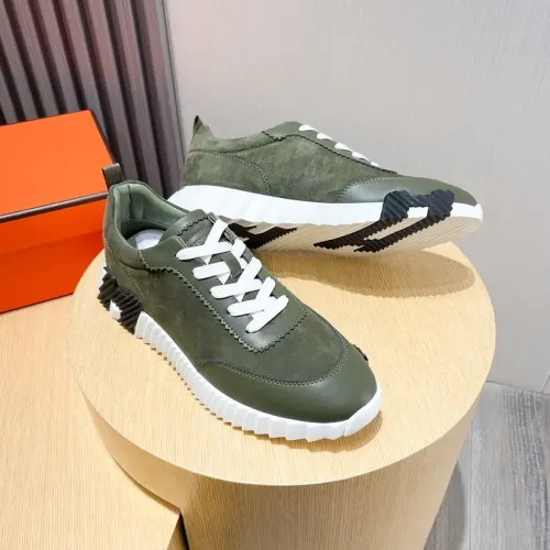 Replica Hermes Casual Shoes For Men #1399604 $76.00 USD for Wholesale