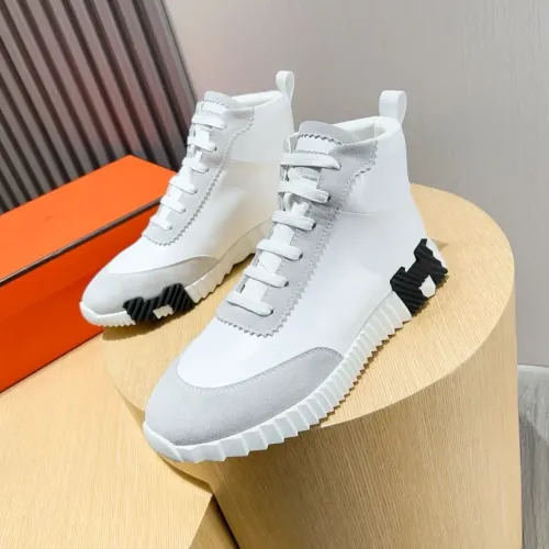 Hermes High Tops Shoes For Men #1399609 $80.00 USD, Wholesale Replica Hermes High Tops Shoes