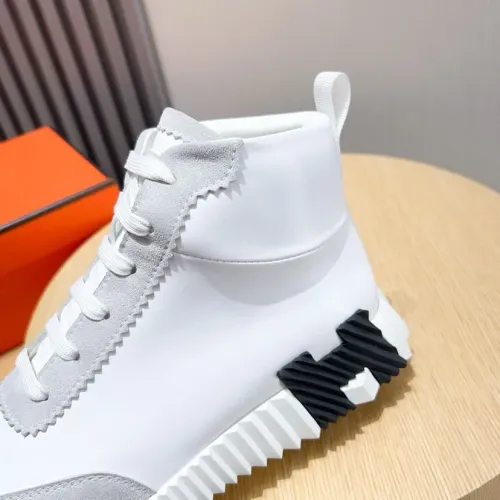 Replica Hermes High Tops Shoes For Men #1399609 $80.00 USD for Wholesale