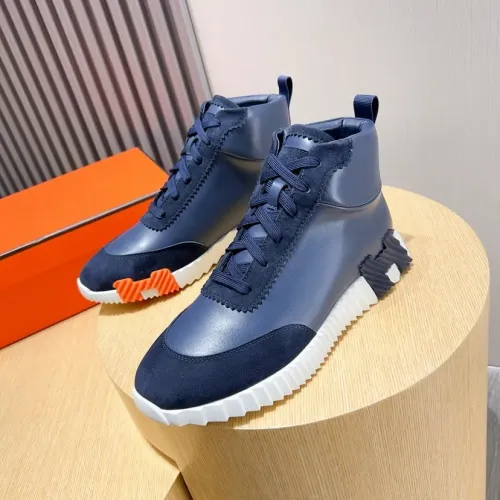 Hermes High Tops Shoes For Men #1399610 $80.00 USD, Wholesale Replica Hermes High Tops Shoes