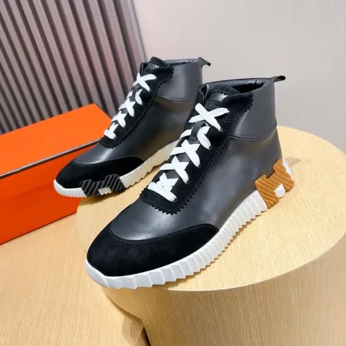 Hermes High Tops Shoes For Men #1399611 $80.00 USD, Wholesale Replica Hermes High Tops Shoes