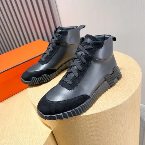 Hermes High Tops Shoes For Men #1399612 $80.00 USD, Wholesale Replica Hermes High Tops Shoes