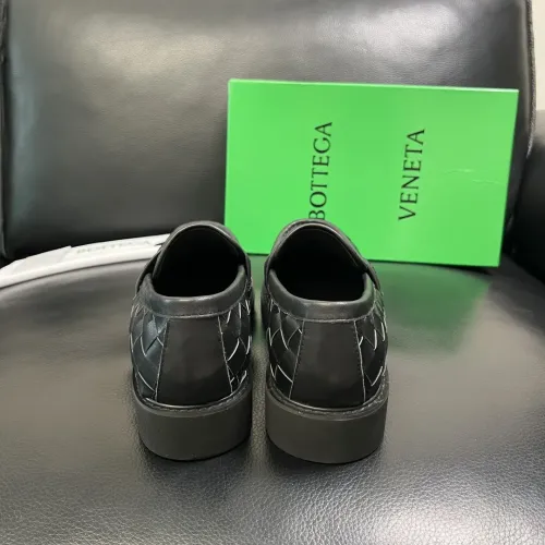 Replica Bottega Veneta BV Leather Shoes For Men #1399617 $135.00 USD for Wholesale