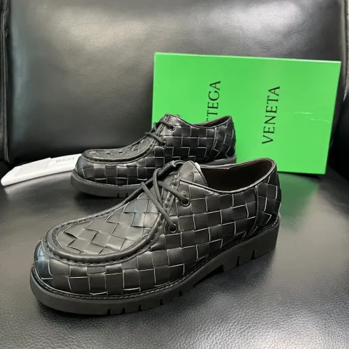 Replica Bottega Veneta BV Leather Shoes For Women #1399642 $150.00 USD for Wholesale