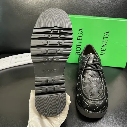 Replica Bottega Veneta BV Leather Shoes For Women #1399642 $150.00 USD for Wholesale