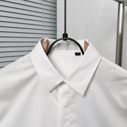Replica Christian Dior Shirts Long Sleeved For Men #1399663 $64.00 USD for Wholesale