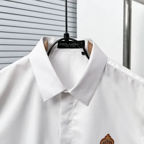 Replica Dolce & Gabbana D&G Shirts Long Sleeved For Men #1399671 $64.00 USD for Wholesale