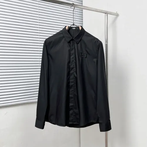 Fendi Shirts Long Sleeved For Men #1399681 $64.00 USD, Wholesale Replica Fendi Shirts