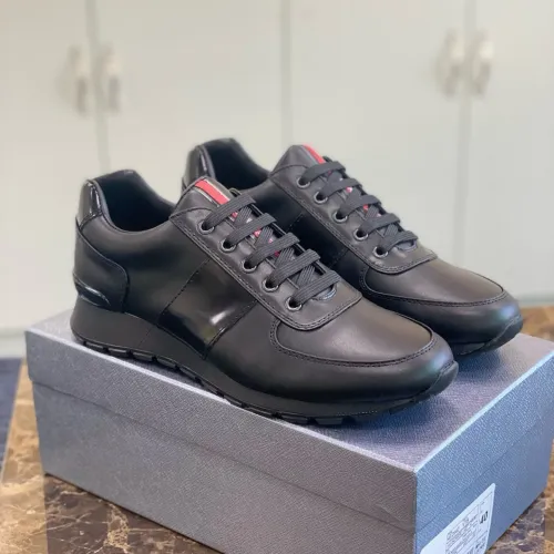 Replica Prada Casual Shoes For Men #1399696 $92.00 USD for Wholesale