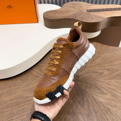 Replica Hermes Casual Shoes For Men #1399701 $128.00 USD for Wholesale