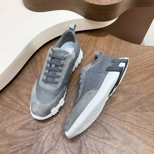 Replica Hermes Casual Shoes For Men #1399702 $128.00 USD for Wholesale