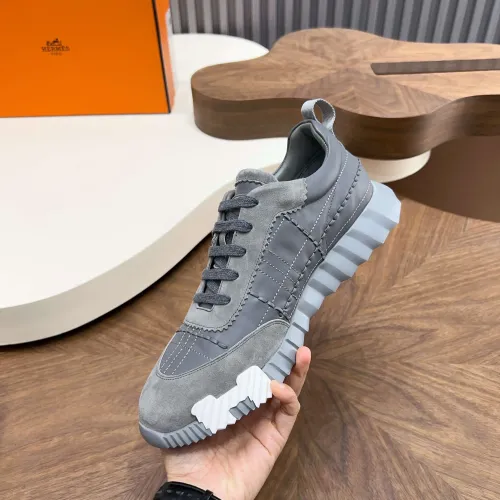 Replica Hermes Casual Shoes For Men #1399703 $128.00 USD for Wholesale