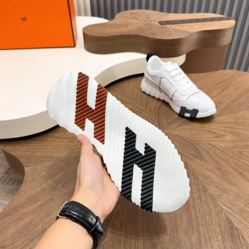 Replica Hermes Casual Shoes For Men #1399706 $128.00 USD for Wholesale