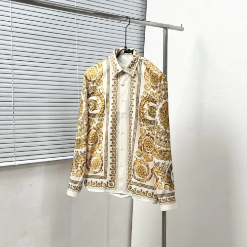 Versace Shirts Long Sleeved For Men #1399716 $64.00 USD, Wholesale Replica Versace Shirts