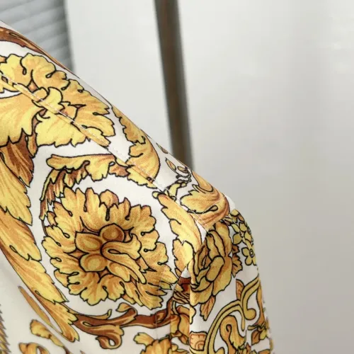 Replica Versace Shirts Long Sleeved For Men #1399716 $64.00 USD for Wholesale