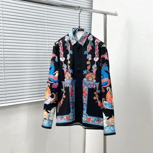 Versace Shirts Long Sleeved For Men #1399717 $64.00 USD, Wholesale Replica Versace Shirts