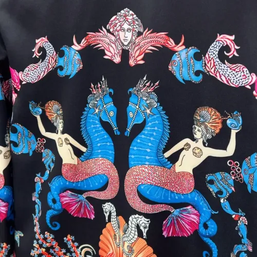 Replica Versace Shirts Long Sleeved For Men #1399717 $64.00 USD for Wholesale