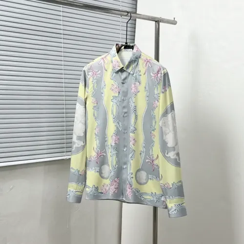 Versace Shirts Long Sleeved For Men #1399718 $64.00 USD, Wholesale Replica Versace Shirts