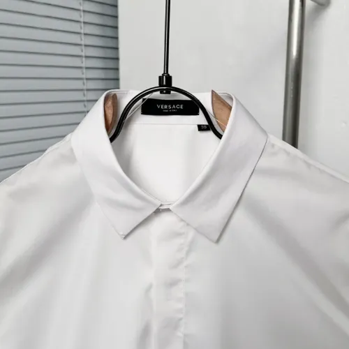 Replica Versace Shirts Long Sleeved For Men #1399721 $64.00 USD for Wholesale