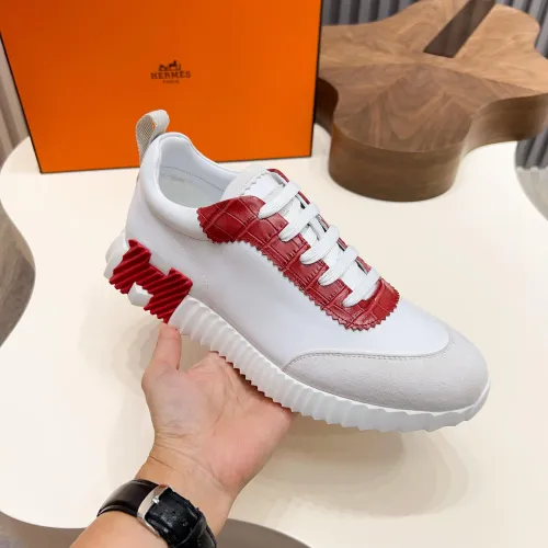 Replica Hermes Casual Shoes For Men #1399729 $128.00 USD for Wholesale