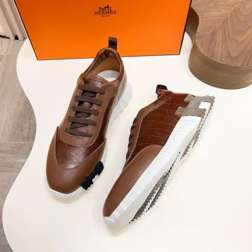 Replica Hermes Casual Shoes For Men #1399734 $128.00 USD for Wholesale