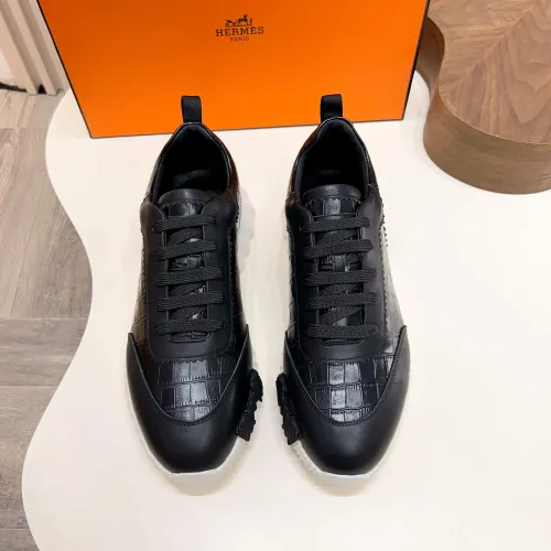 Replica Hermes Casual Shoes For Men #1399736 $128.00 USD for Wholesale