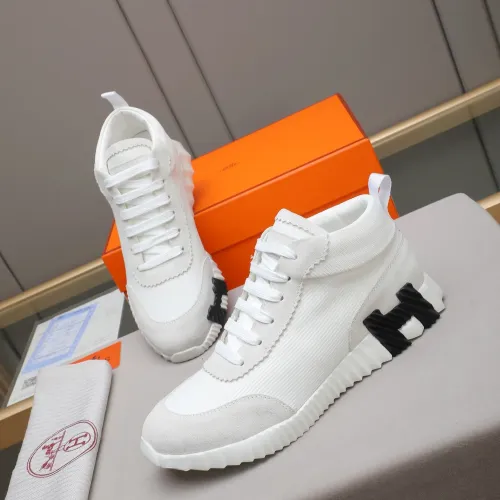 Hermes High Tops Shoes For Men #1399738 $88.00 USD, Wholesale Replica Hermes High Tops Shoes
