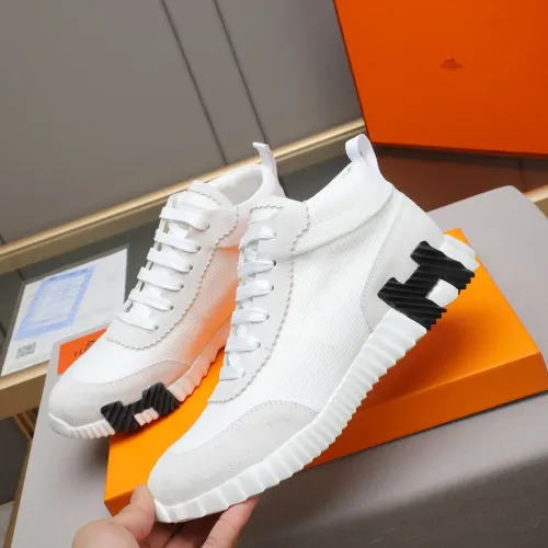 Replica Hermes High Tops Shoes For Men #1399738 $88.00 USD for Wholesale