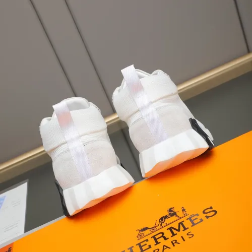 Replica Hermes High Tops Shoes For Men #1399738 $88.00 USD for Wholesale