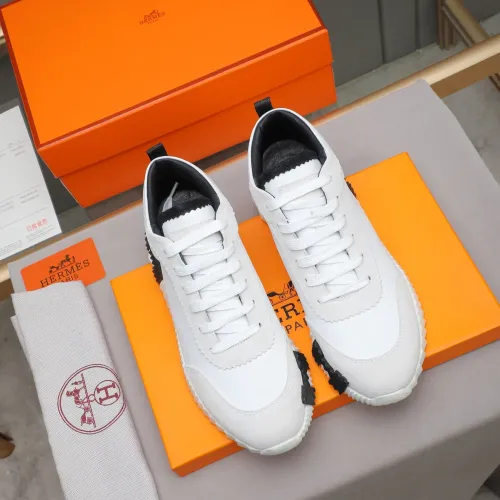 Replica Hermes High Tops Shoes For Men #1399739 $88.00 USD for Wholesale