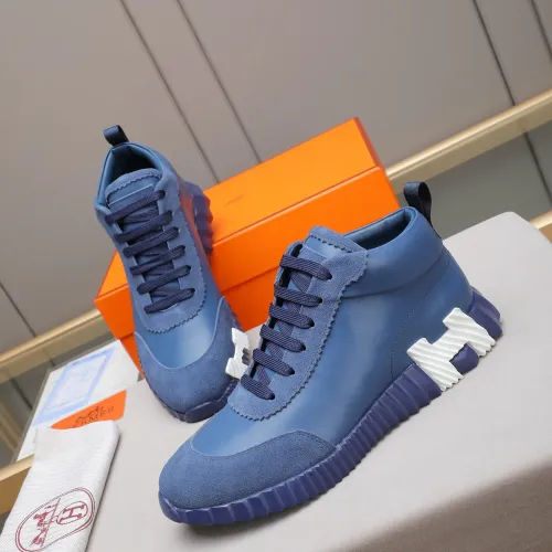 Hermes High Tops Shoes For Men #1399741 $88.00 USD, Wholesale Replica Hermes High Tops Shoes