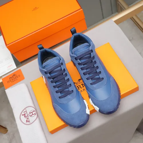 Replica Hermes High Tops Shoes For Men #1399741 $88.00 USD for Wholesale