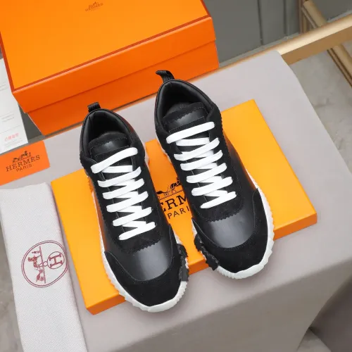 Replica Hermes High Tops Shoes For Men #1399742 $88.00 USD for Wholesale