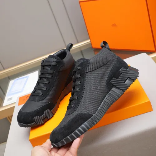 Hermes High Tops Shoes For Men #1399744 $88.00 USD, Wholesale Replica Hermes High Tops Shoes