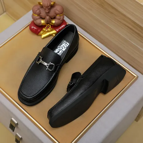 Salvatore Ferragamo Leather Shoes For Men #1399781 $98.00 USD, Wholesale Replica Salvatore Ferragamo Leather Shoes