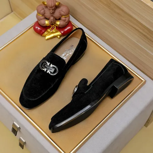Salvatore Ferragamo Leather Shoes For Men #1399793 $108.00 USD, Wholesale Replica Salvatore Ferragamo Leather Shoes