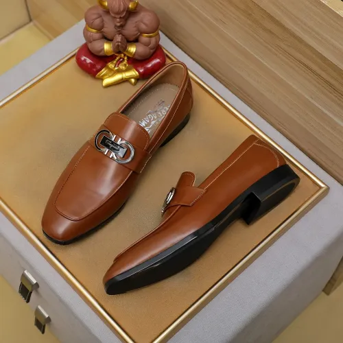 Salvatore Ferragamo Leather Shoes For Men #1399794 $108.00 USD, Wholesale Replica Salvatore Ferragamo Leather Shoes