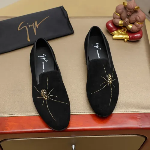 Giuseppe Zanotti GZ Leather Shoes For Men #1399800 $82.00 USD, Wholesale Replica Giuseppe Zanotti GZ Leather Shoes