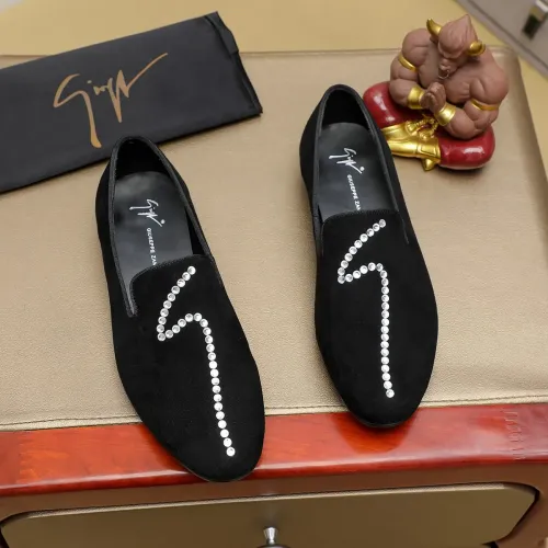 Giuseppe Zanotti GZ Leather Shoes For Men #1399801 $82.00 USD, Wholesale Replica Giuseppe Zanotti GZ Leather Shoes