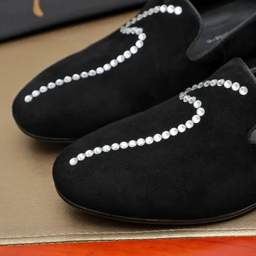 Replica Giuseppe Zanotti GZ Leather Shoes For Men #1399801 $82.00 USD for Wholesale