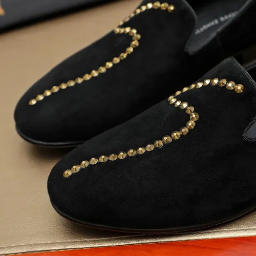 Replica Giuseppe Zanotti GZ Leather Shoes For Men #1399802 $82.00 USD for Wholesale