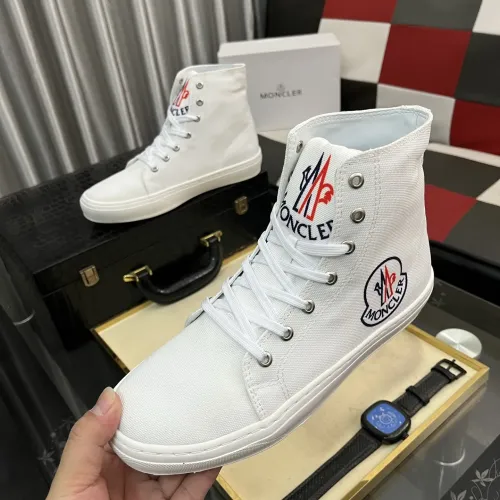 Moncler High Tops Shoes For Men #1399820 $85.00 USD, Wholesale Replica Moncler High Tops Shoes