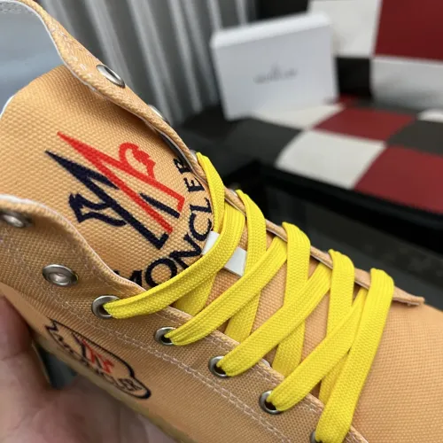 Replica Moncler High Tops Shoes For Men #1399821 $85.00 USD for Wholesale