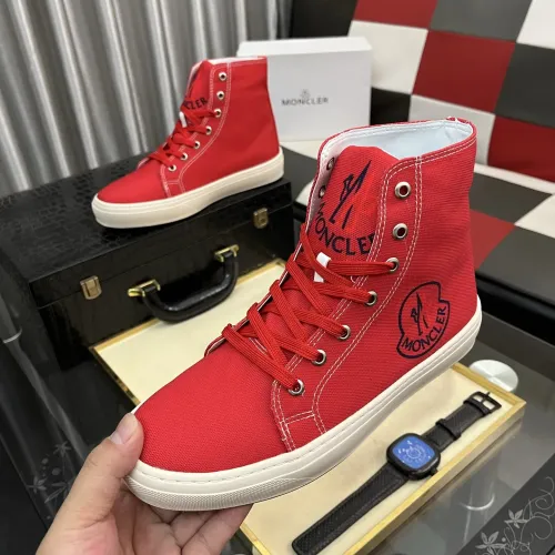 Moncler High Tops Shoes For Men #1399822 $85.00 USD, Wholesale Replica Moncler High Tops Shoes